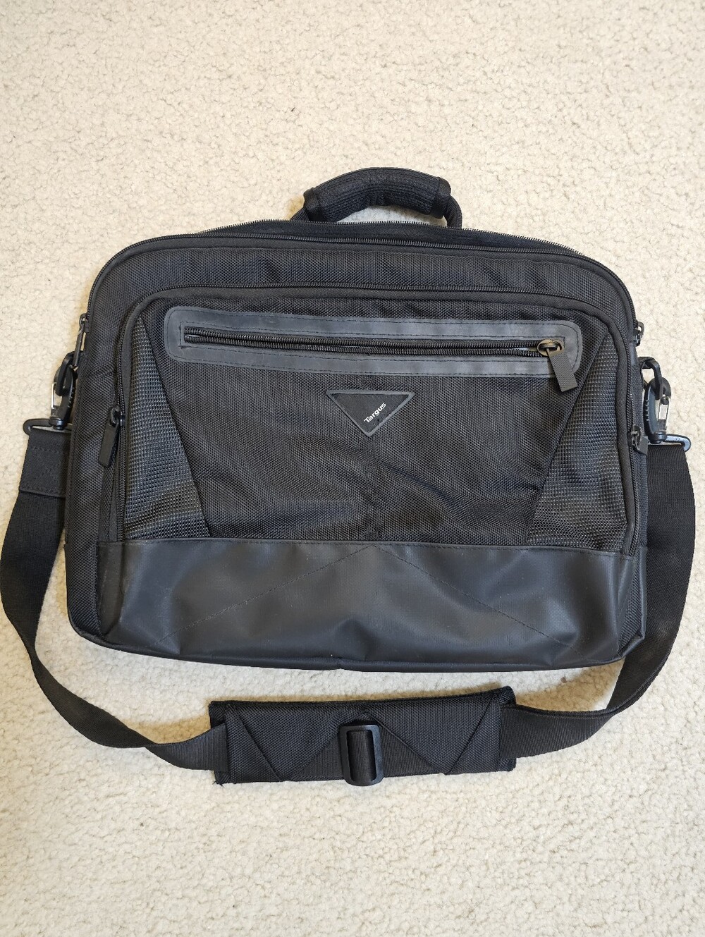 Laptop Messenger Bag - Durable Travel Briefcase